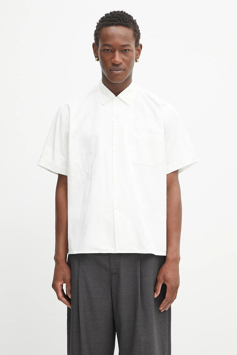 Košulja Human Made Human Made Woven Relaxed Fit Button-Down Shirt Bijela | HM29SH022