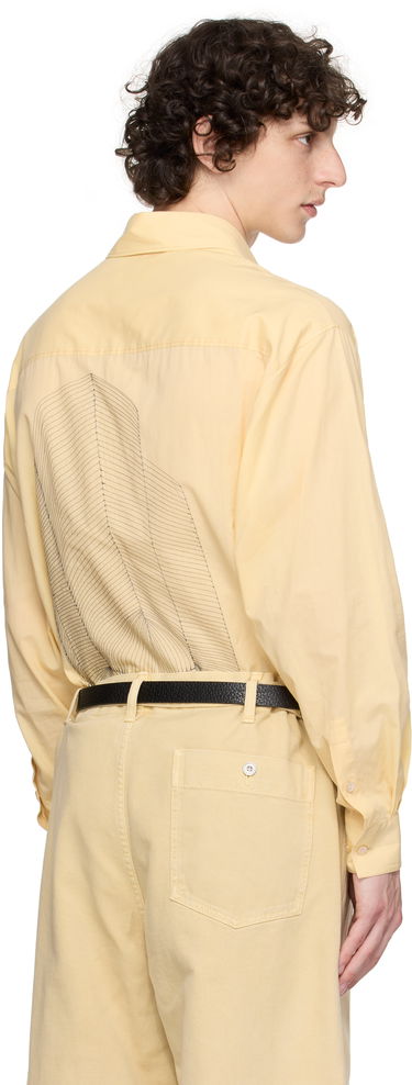 Košulja LEMAIRE Lemaire Philippe Weisbecker Relaxed Shirt Žuta | SH1164 LF1389, 2