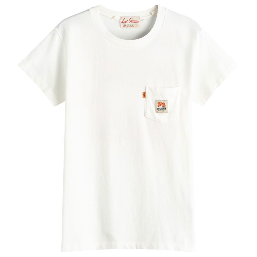Majica kratkih rukava Levi's Levis x Stephane Ashpool 1950s Sportswear T-Shirt Bež | A5343-0002