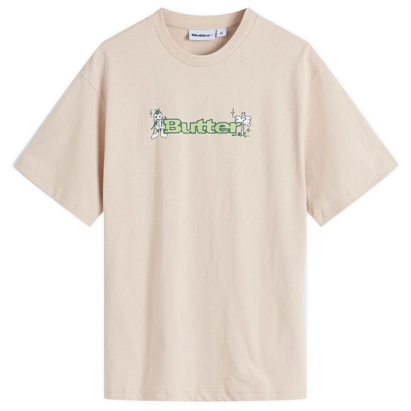 Majica kratkih rukava Butter Goods Sand Quest Logo Graphic T-Shirt Bež | BGQ4240016-SND