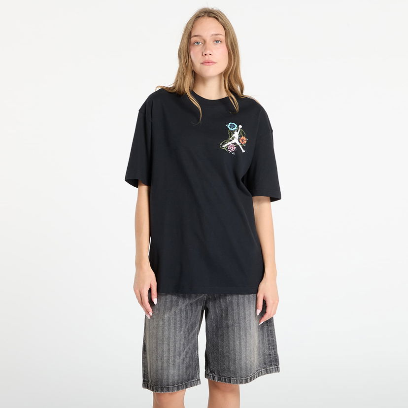 Majica kratkih rukava Jordan Jordan Flight Oversized Graphic T-Shirt Crna | IH2382-010