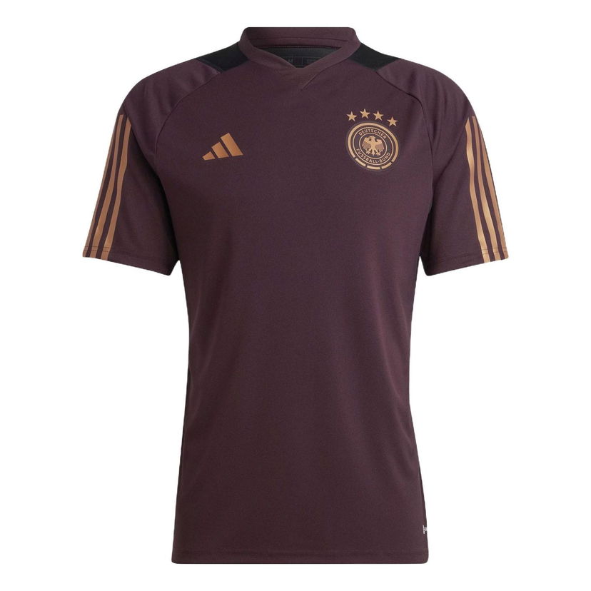 Dres adidas Originals Germany Tiro Training Jersey Tamnocrvena | HF3990