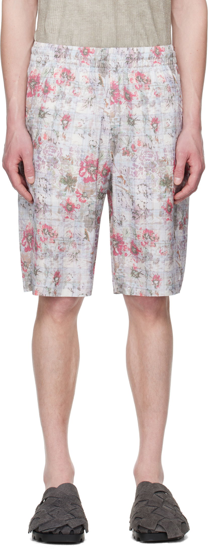 Kratke hlače Diesel P-Leys Floral-Print Shorts Višebojno | A16697-0AKBE-89R