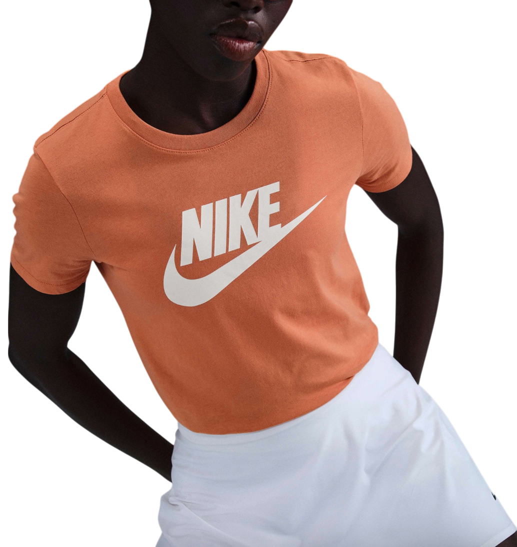 Majica kratkih rukava Nike Essentials Logo T-Shirt Narančasta | dx7906-828, 0