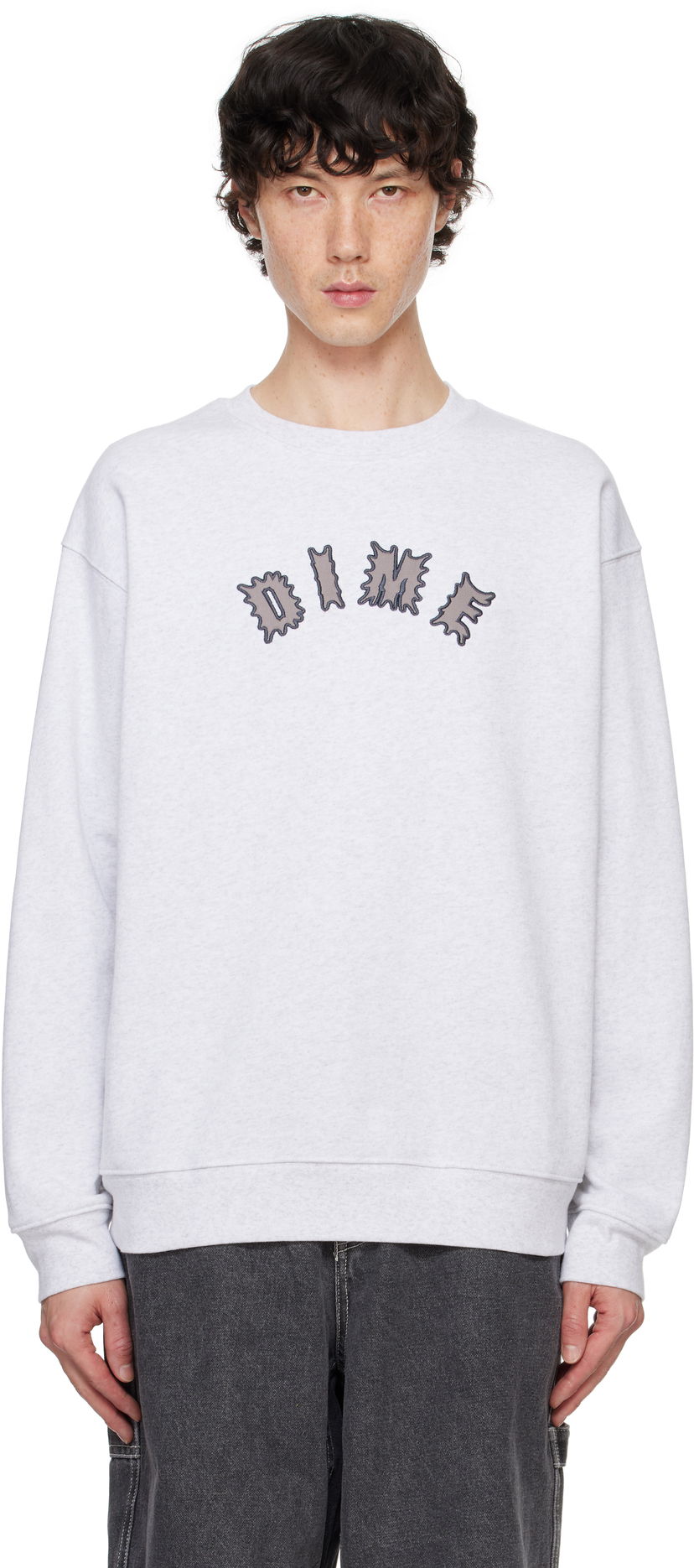 Džemper Dime Gray Choppers Sweater Siva | DIMEFA2418ASH