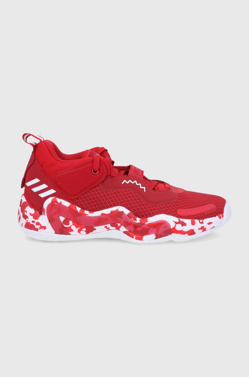 Tenisice i cipele adidas Performance Donovan Mitchell x D.O.N. Issue #3 Crvena | H67717, 0