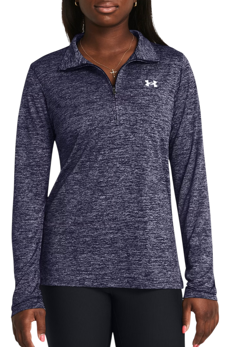 Dukserice Under Armour Tech 1/2 Zip Sweatshirt Tamnoplava | 1384225-410
