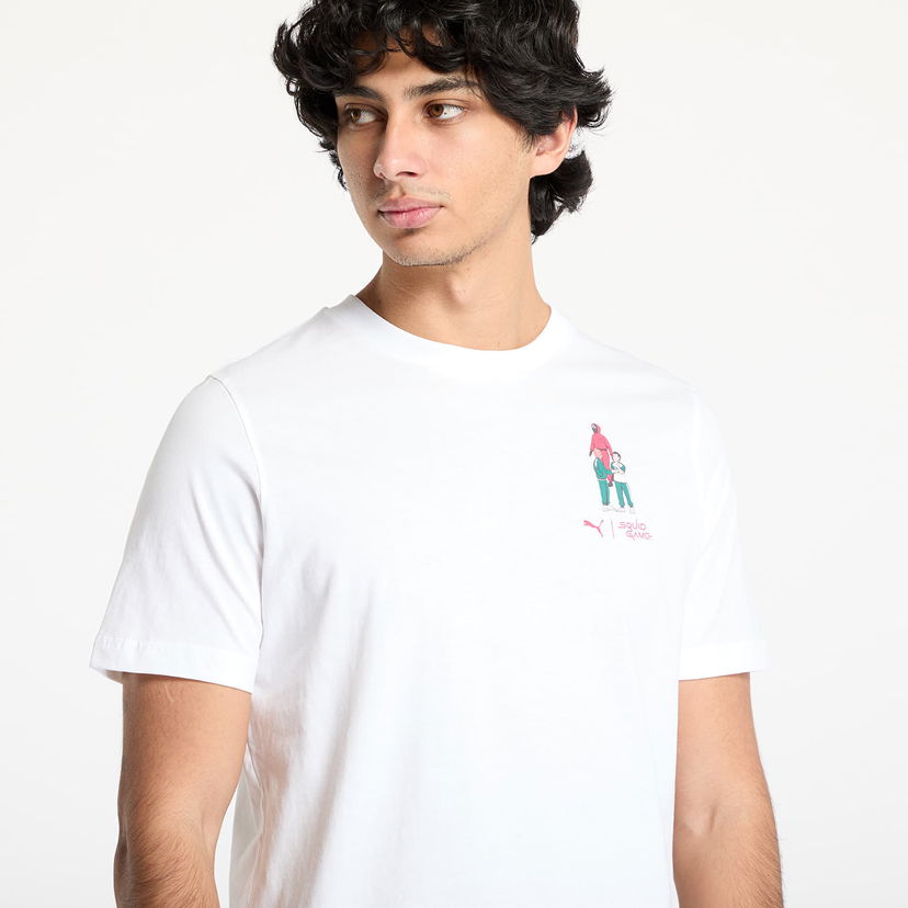 Majica kratkih rukava Puma x Squid Game T-Shirt Bijela | 627426-02