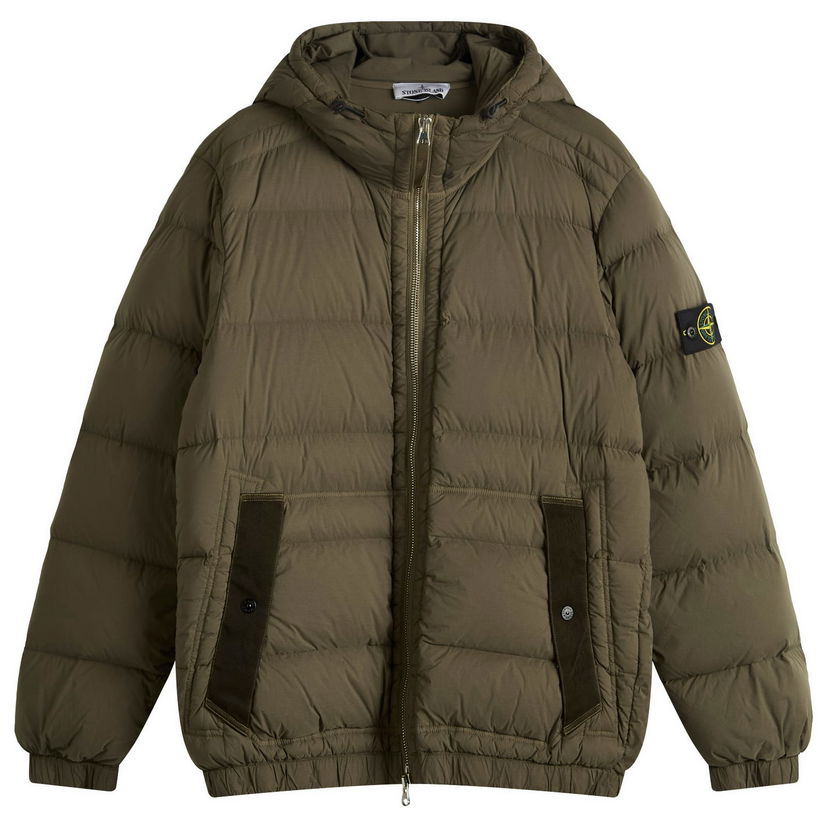 Pernata jakna Stone Island Seamless Tunnel Nylon Down-TC Jacket, Size Large Zelena | K2S154100040-V0054