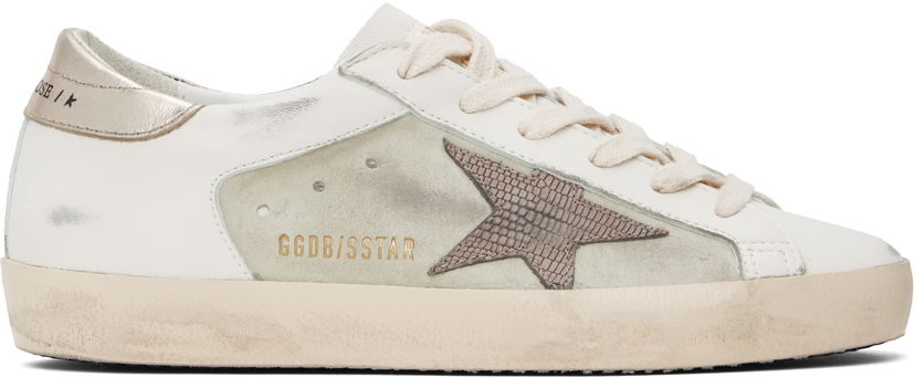 Tenisice i cipele Golden Goose Golden Goose Super-Star Bijela | GWF00103.F006828.12174