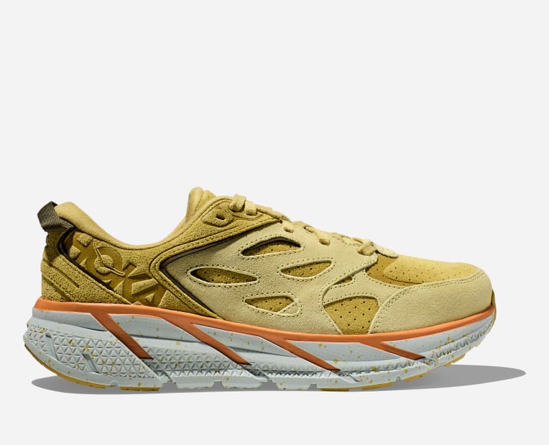 Tenisice i cipele Hoka One One Clifton L Suede Žuta | 1122571-GLCR