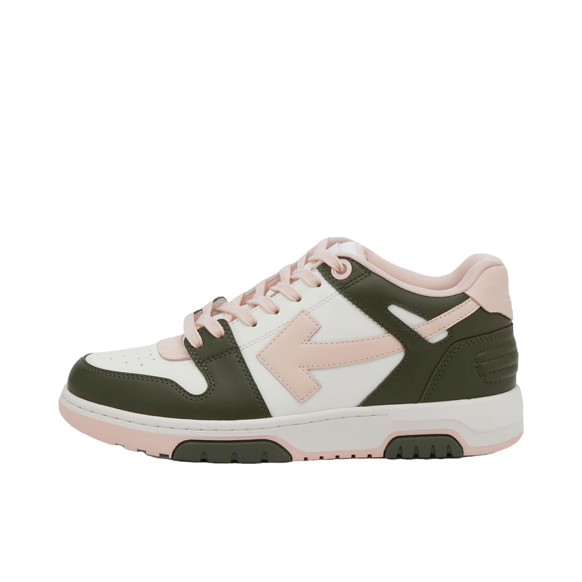 Tenisice i cipele Off-White Out Of Office Calf Leather Military Sneakers Zelena | OWIA259F24LEA0055631