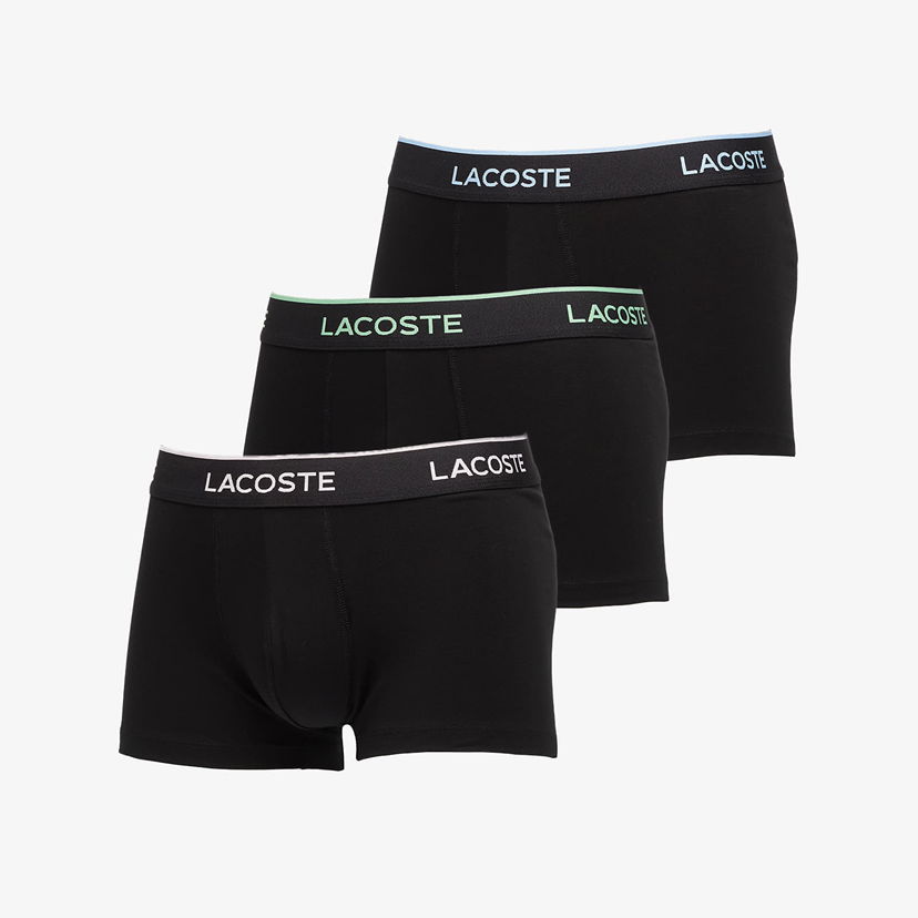 Bokserice Lacoste Lacoste Liamone Trunks Underwear Crna | 5H4967 4XL