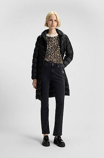 Džemper BOSS Leopard Jacquard Loose-Fit Knitted Sweater Višebojno | 50548255, 1
