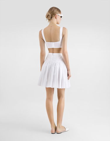 Suknja Dolce & Gabbana Dolce & Gabbana Short Cotton Circle Skirt Bijela | F4CFATFU61AW0800, 2