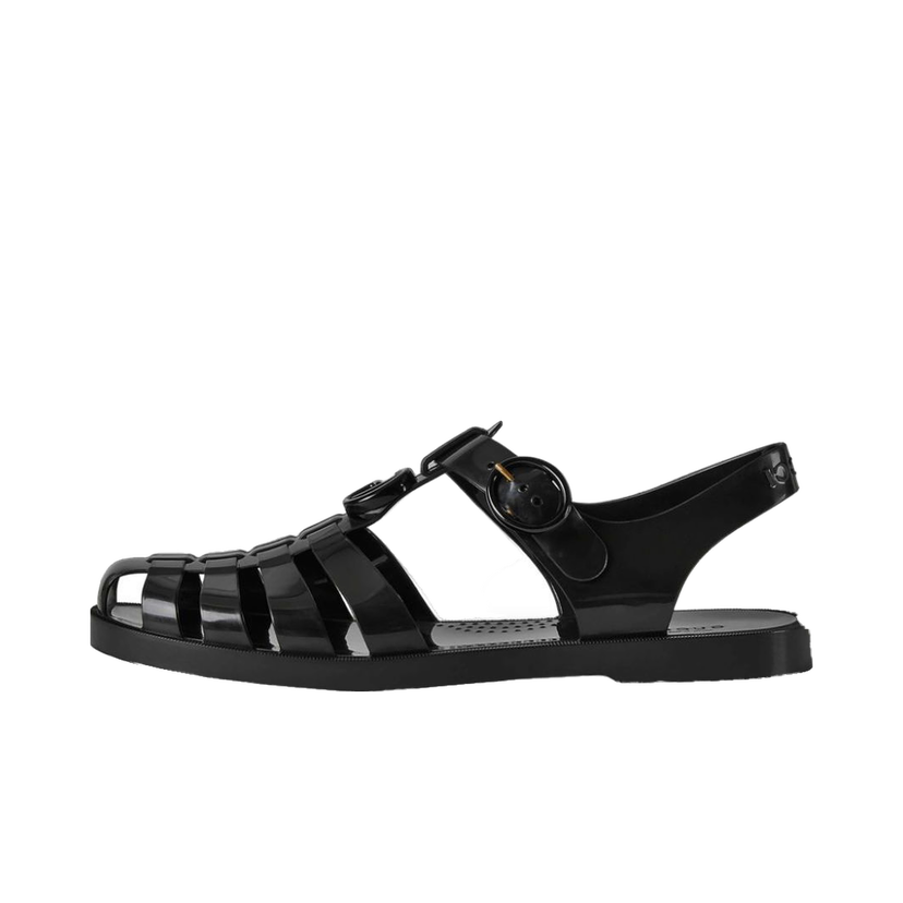 Tenisice i cipele Gucci GG Fisherman Sandal Black (Women's) Crna | 676971JFM001000