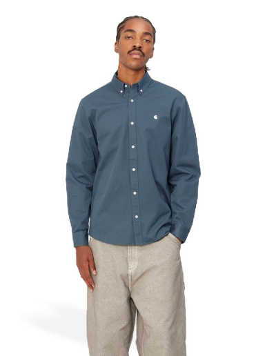 Košulja Carhartt WIP L/S Madison Shirt "Ore / Wax" Tamnoplava | I023339_1RE_XX