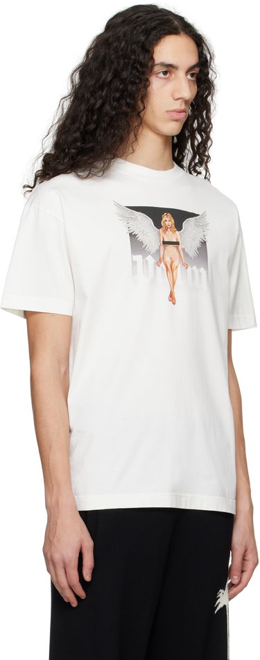 Majica kratkih rukava Palm Angels Palm Angels Pin Up Graphic T-Shirt Bijela | PMAA001S25JER00A0310, 1