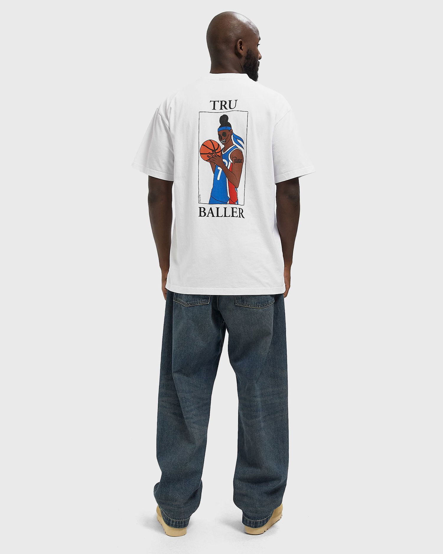 Majica kratkih rukava Patta Tru Baller T-Shirt Bijela | POC-AW25-1000-290-0082-002, 1