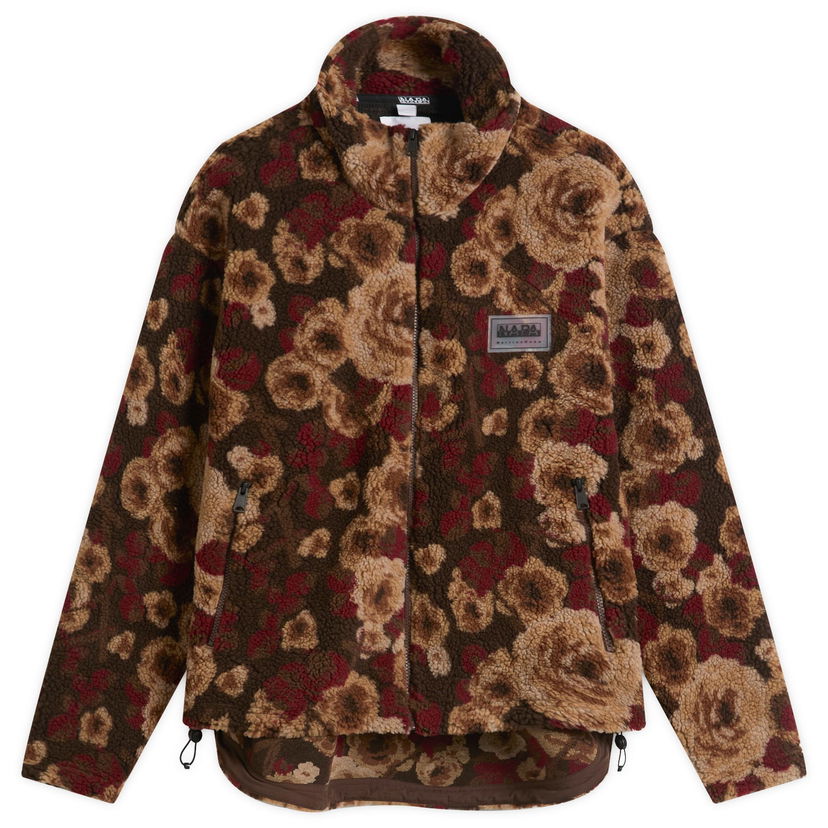 Jakna Napapijri Martine Rose Jacquard Fleece Jacket Višebojno | NP0A4FPL-FUA