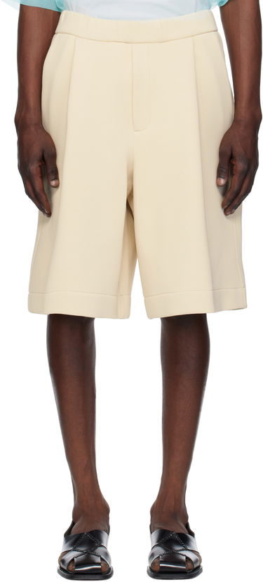 Kratke hlače Dries Van Noten Dries Van Noten Neoprene Shorts Bež | 251-021139-1622, 0