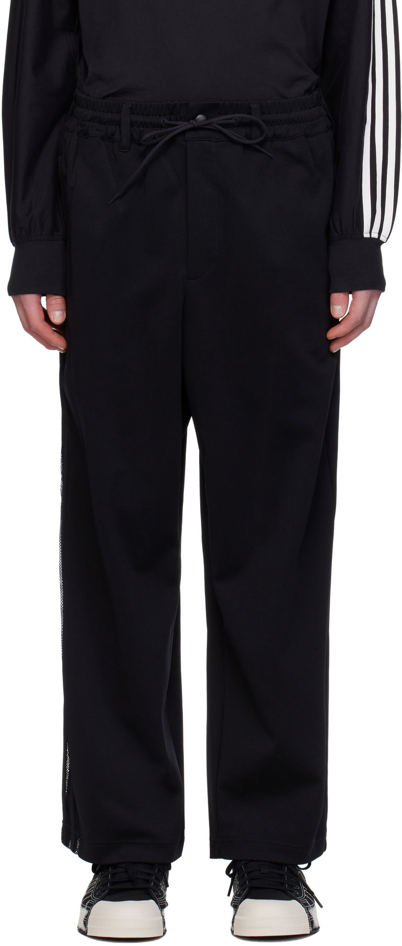 Trenirka Y-3 Y-3 Mesh TP Sweatpants Crna | JL8311