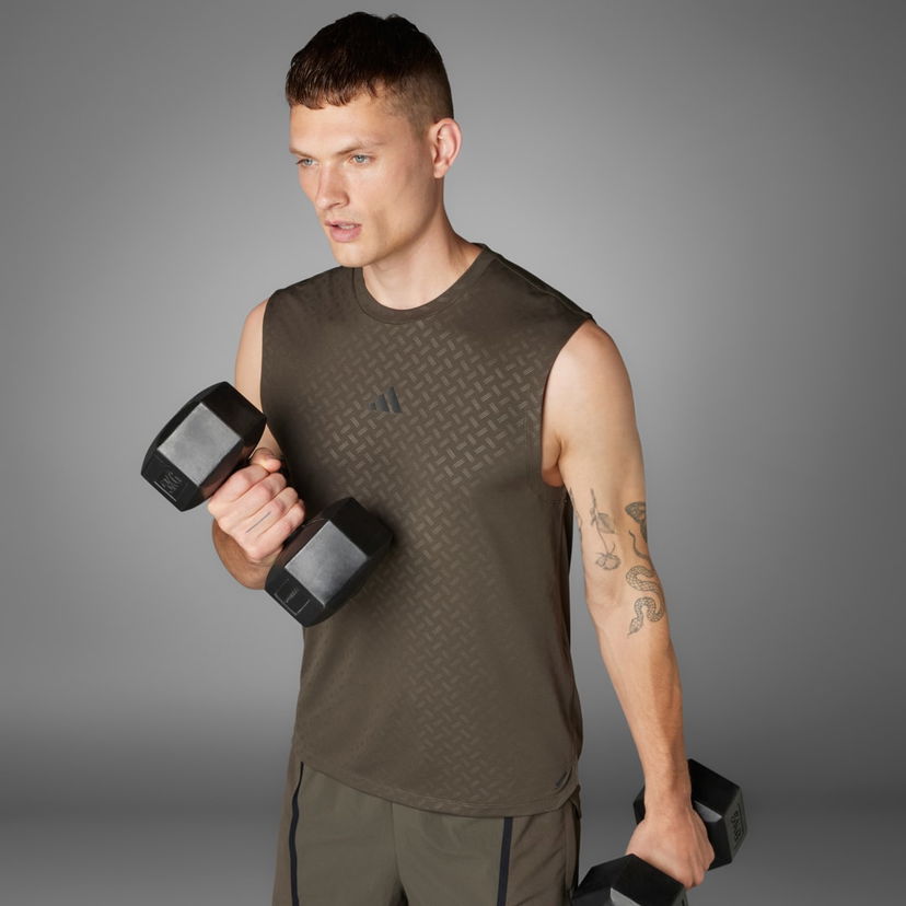 Majica bez rukava adidas Performance Tank Top Zelena | JD8457