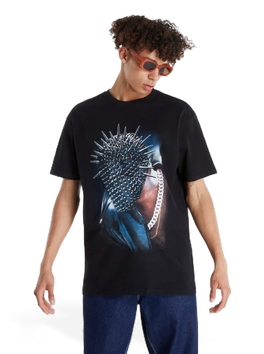 Majica kratkih rukava Urban Classics Thorned Mask Oversize T-Shirt Crna | MT1974 Black