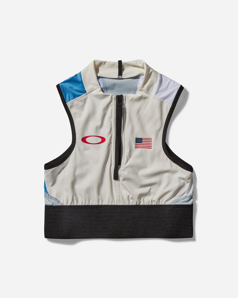 Grudnjak OAKLEY Team USA Surfing Compression Bra Siva | FOA500873 231