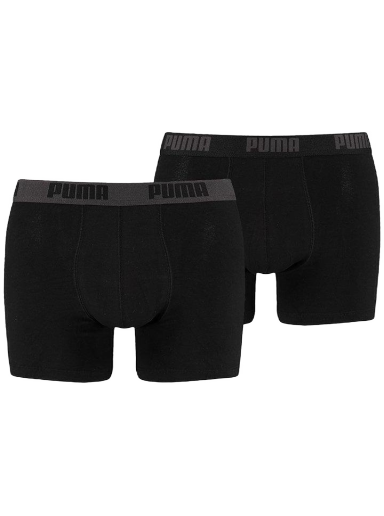 Bokserice Puma Basic (2 pack) Crna | 88886958