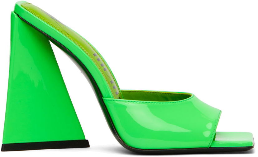 Haljina The Attico Attico Devon Heeled Sandals Zelena | 227WS000 L002