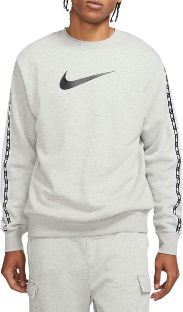 Dukserice Nike Repeat Fleece Crew Sweatshirt Siva | dm4679-063, 0