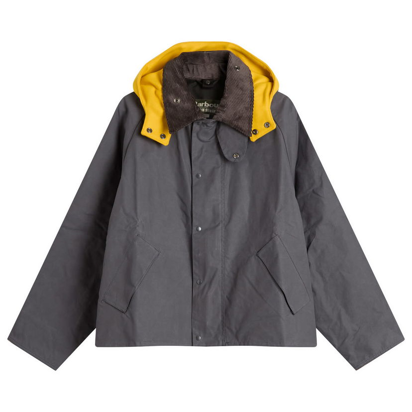 Jakna Barbour Kaptain Sunshine Short Cruiser Jacket Siva | MCA1070GY71