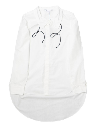 Košulja adidas Originals Y-3 Tie-Cord Shirt Bijela | DP0738