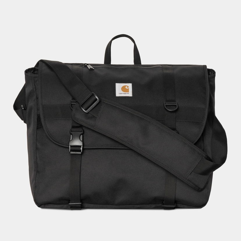 Torba za rame Carhartt WIP Jake Messenger Bag Crna | I035347_1