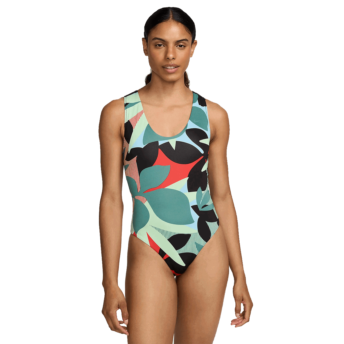 Kupaći kostimi Nike Nike One-Piece Swimsuit Jungle Floral Višebojno | NESSE317-990, 0