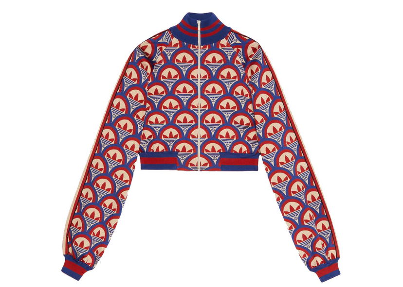 Jakna Gucci adidas x Zip Jacket Red/Blue Crvena | 693838 XKCDO 6431