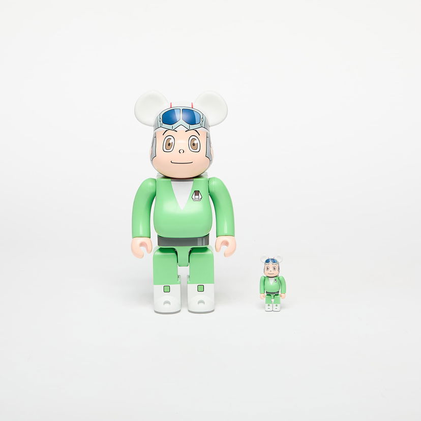 Kolekcionarsko Medicom Toy BE@RBRICK Bon 100% & 400% Figurine Set Zelena | 4530956616100