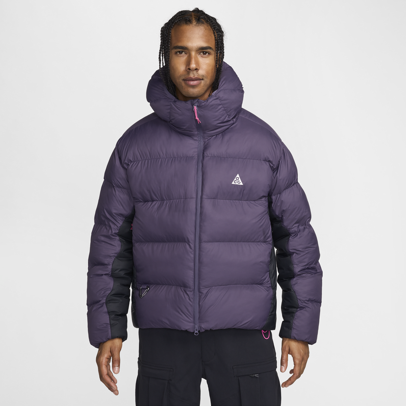 Pernata jakna Nike ACG "Lunar Lake" Therma-FIT ADV Hooded Jacket Ljubičasta | FV8909-573