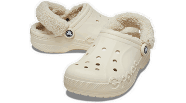 Tenisice i cipele Crocs Baya Lined Fuzz-Strap Clogs Bež | 206633-11S, 1
