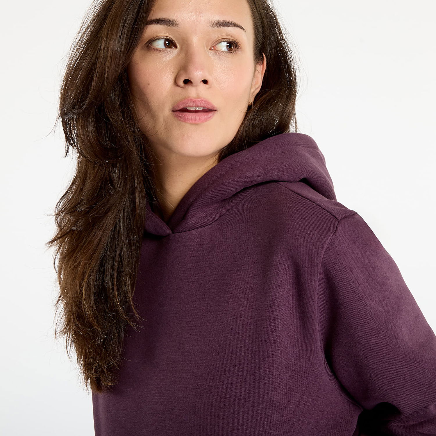 Dukserice Urban Classics Fluffy Hoody Ljubičasta | TB7105-18329, 1
