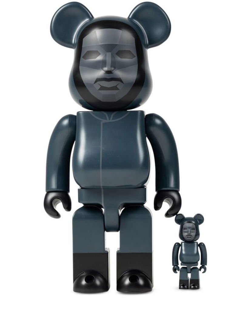 Kolekcionarsko Medicom Toy Squid Game BE@RBRICK 100% and 400% figure set - Blue Crna | 453095660262219435348
