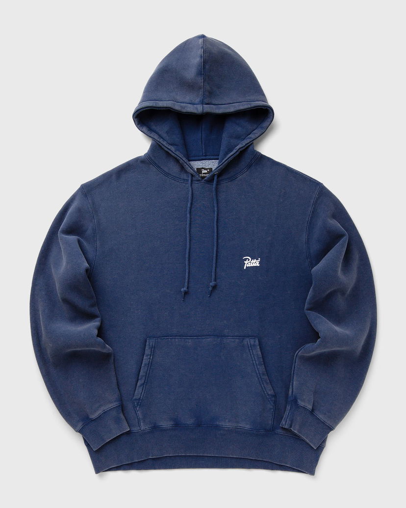 Dukserice Patta Classic Acid Washed Hooded Sweater Plava | POC-AW25-2050-329-0005-204