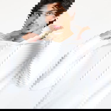 Dukserice CALVIN KLEIN Calvin Klein Jeans Typeface Graphic Hoodie Bijela | J30J327403 YAF, 1