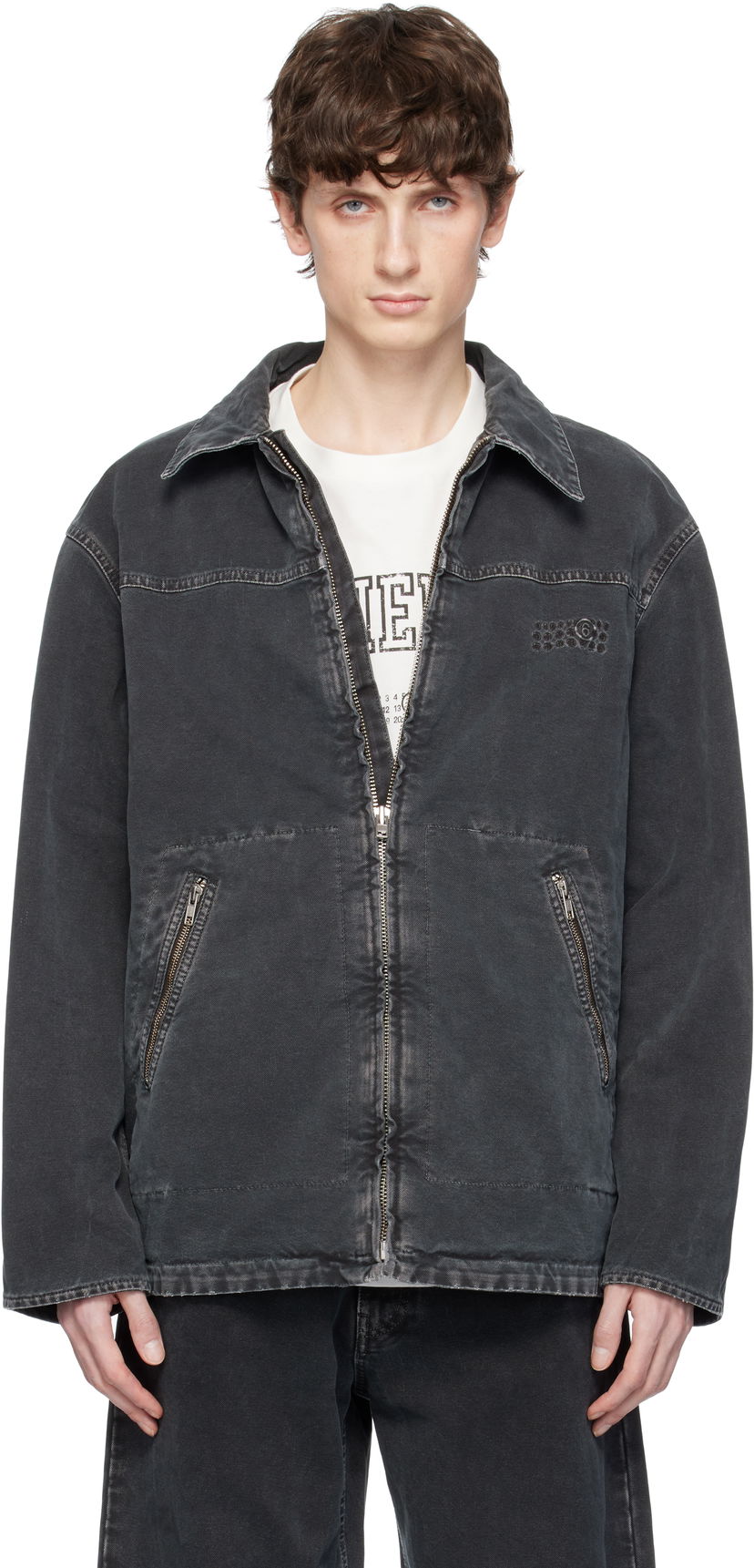 Jakna Maison Margiela MM6 Maison Margiela Sports Jacket Crna | SH0AM0041 M35249
