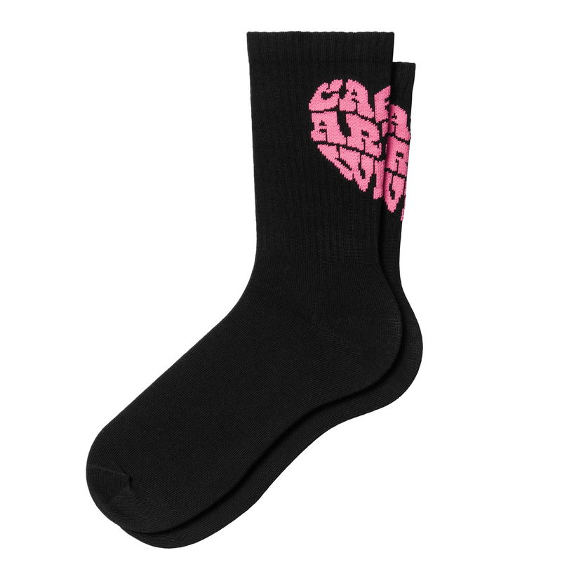 Čarape Carhartt WIP Heartbreaker Socks Crna | I034370_6