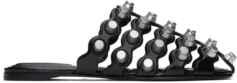 Tenisice i cipele Alexander Wang Alexander Wang Rexa Cage Slide Sandals Crna | 30125M014