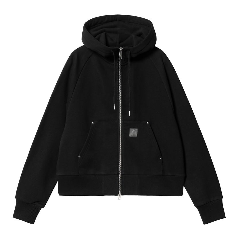 Dukserice Carhartt WIP Hooded Eldon Jacket Crna | I034374_8