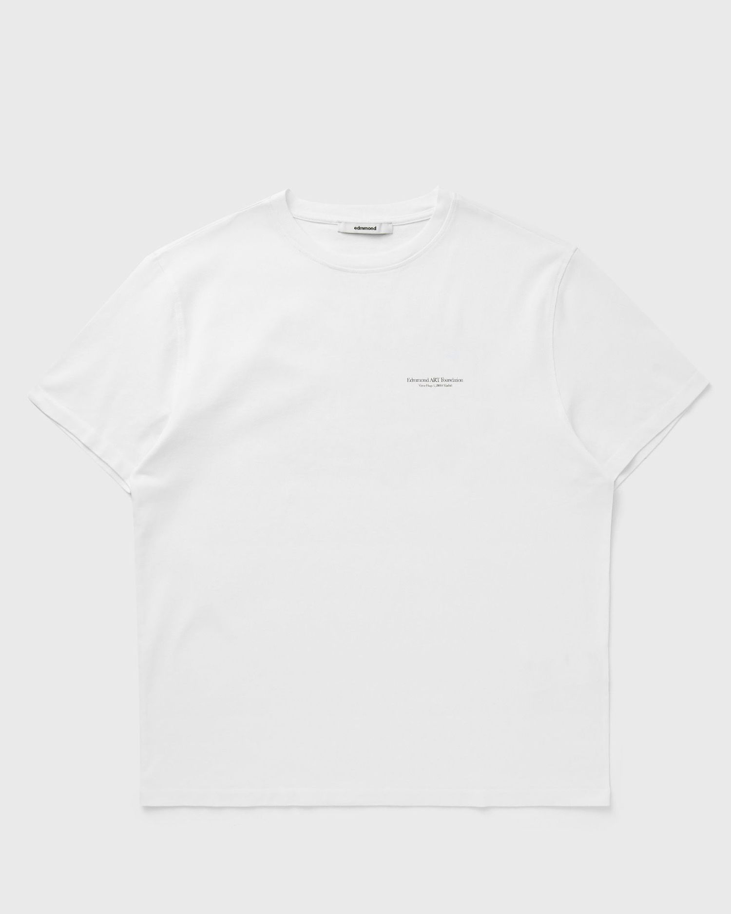 Majica kratkih rukava Edmmond Studios SAVILE ROW T-Shirt ART Foundation Print Bijela | 325-30-21000, 0