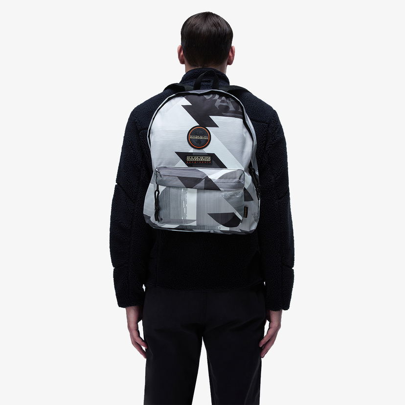 Ruksak Napapijri VOYAGE AOP Backpack Bijela | NP0A4HXNF9J1